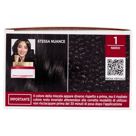 L'Oréal Paris Excellence Creme Colorazione Triplo Trattamento 1 Nero